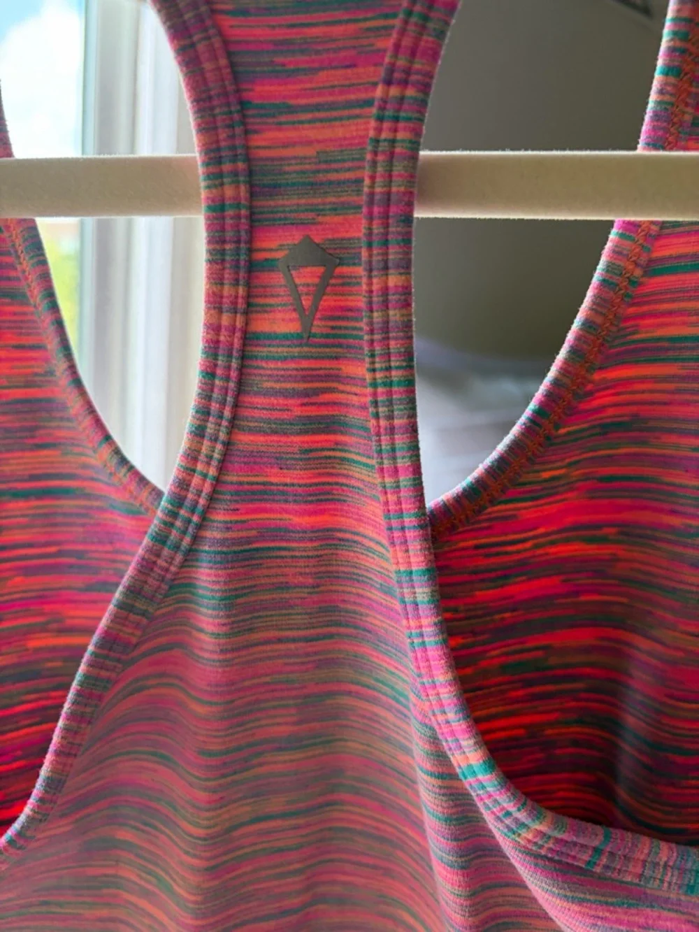 Ivivva Pink Multi-Color Racerback Tank - Picture 3 of 4